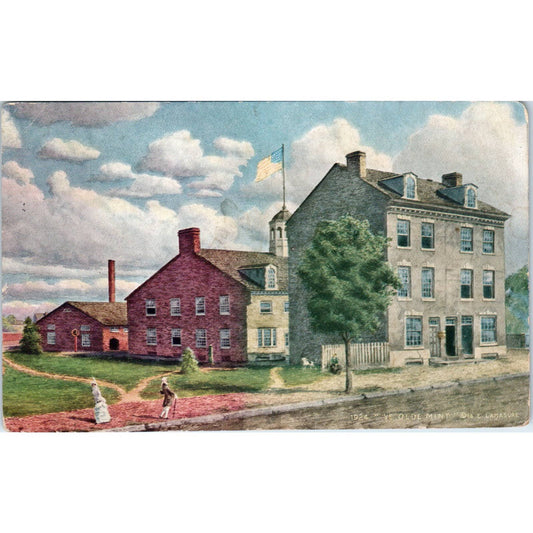Vintage Postcard 1924 Ye Olde Mint Philadelphia PA TI1-1