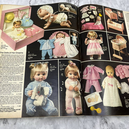 1982 JC Penny Christmas Wish Book Catalog - Great Vintage Toys & Gifts S3