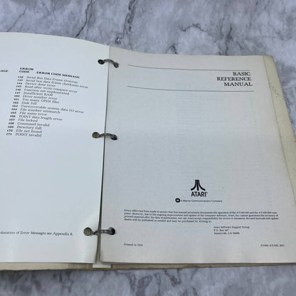 Original 1979 Atari 400/800 Personal Computer Owner's Manual TJ7