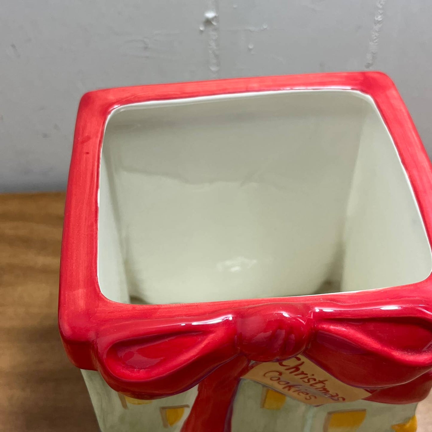 Sango Christmastime In The City Cookie Jar Chuck Fischer Downtown Building TA9