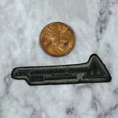 Vintage Printing Letterpress Printers Block Plate Behr-Manning Co Logo TJ57