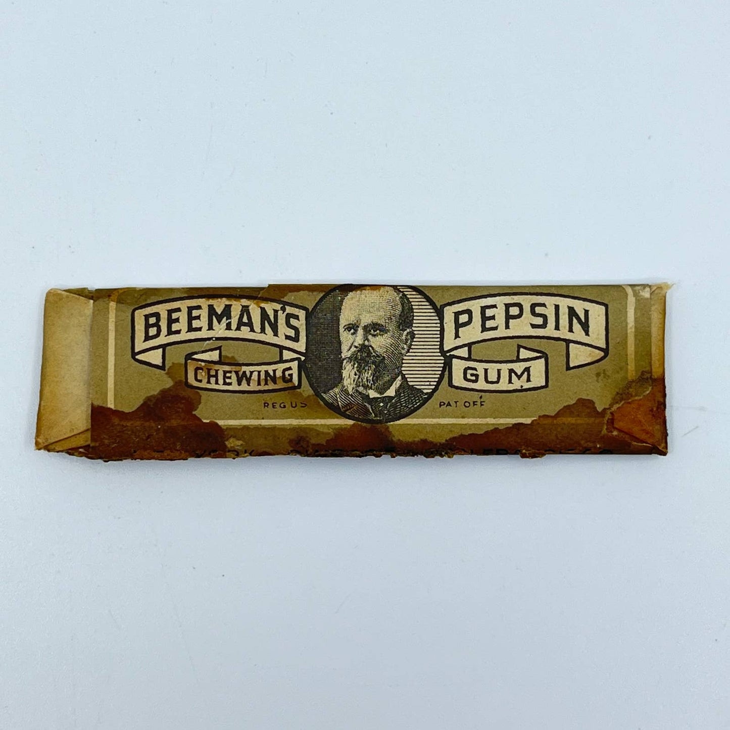 Antique Original Stick of Beeman’s Pepsin Chewing Gum in Wrapper SC6