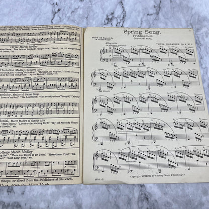 1908 Modern Composers Sheet Music Spring Song Victor Holländer V39-3