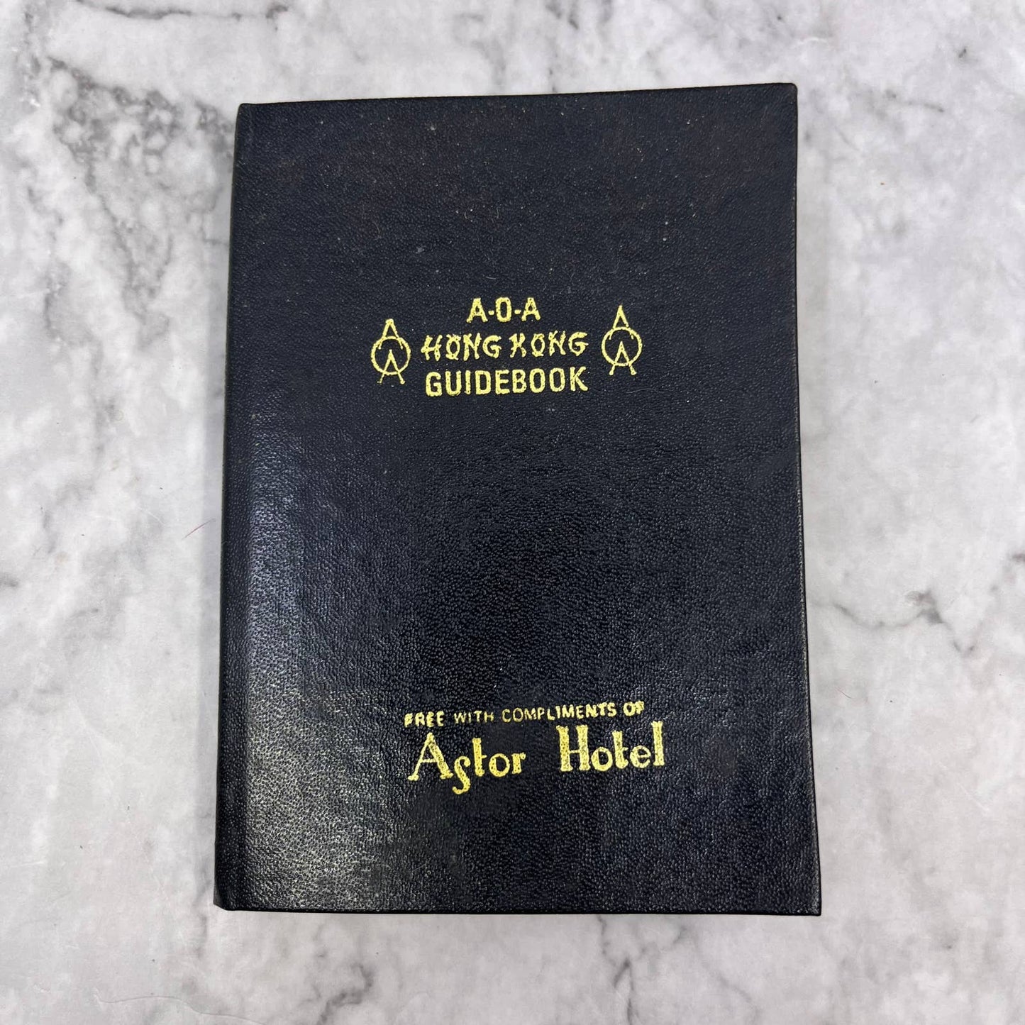 1971 A-O-A Hong Kong Guide Book Compliments of Astor Hotel TE3