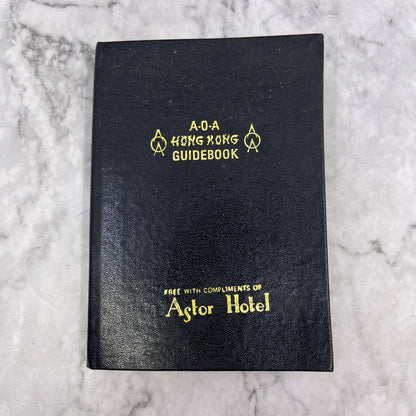 1971 A-O-A Hong Kong Guide Book Compliments of Astor Hotel TE3