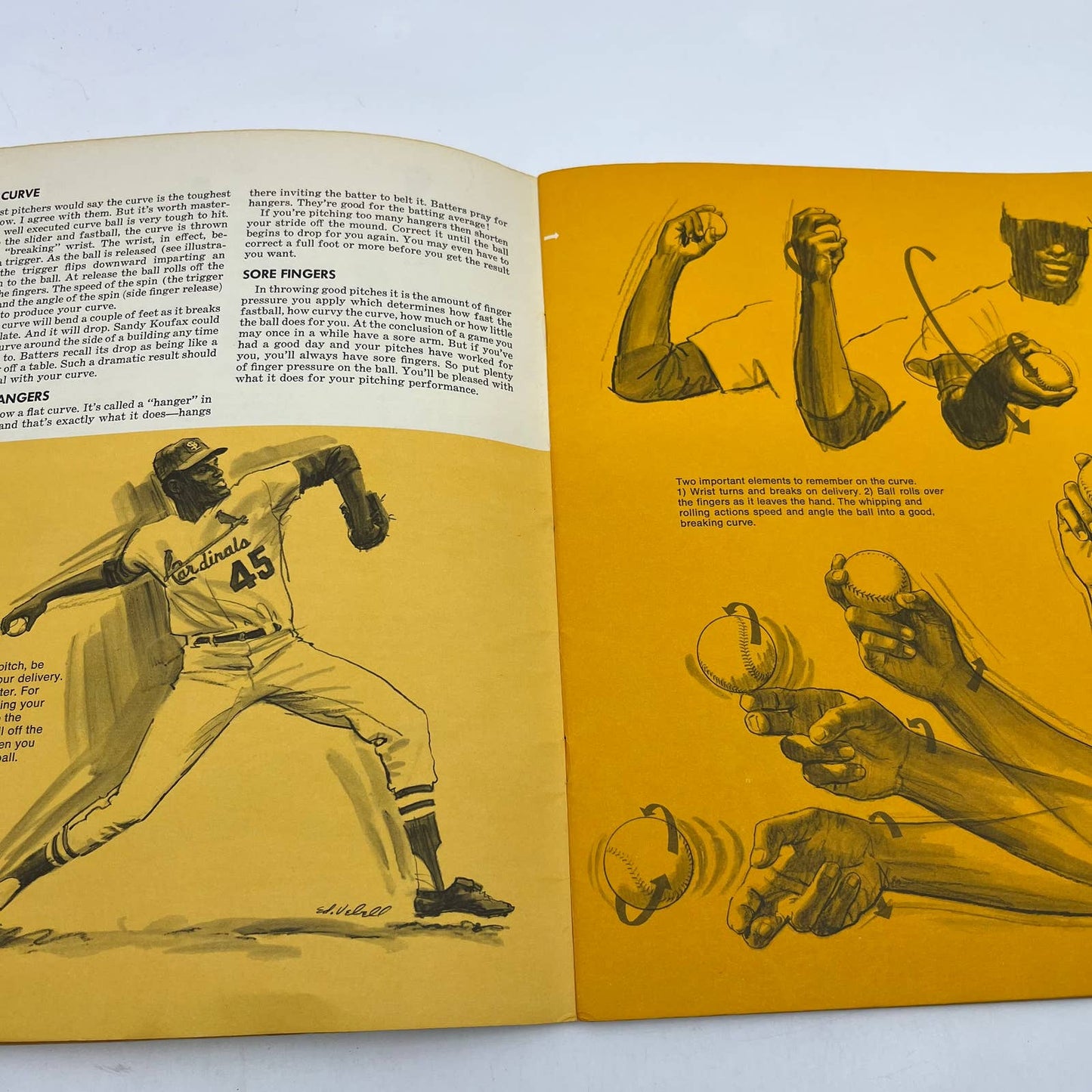 1969 Strike Zone By Bob Gibson Cardinals Baseball Pitching 1st Ed Vtg TD2