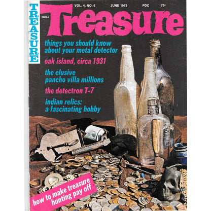 Treasure Magazine - Treasure Hunting Gold Mining Metal Detecting June 1973 M4