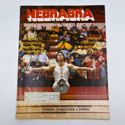 1979 March - Nebraska Inside Cornhusker Sports Magazine - Larry Gerard TH7