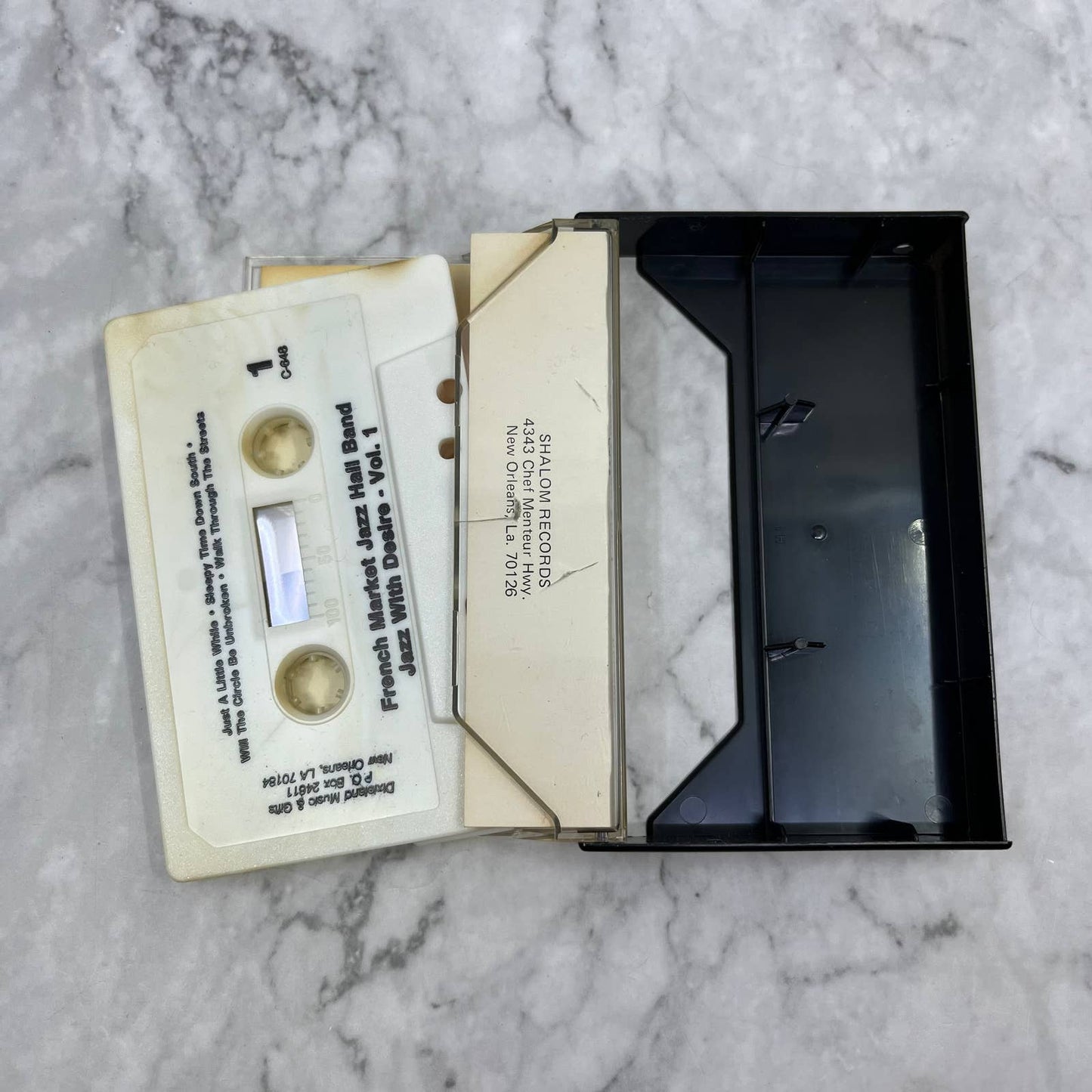 FRENCH MARKET JAZZ HALL BAND - Jazz With Desire Cassette Tape TJ3-8