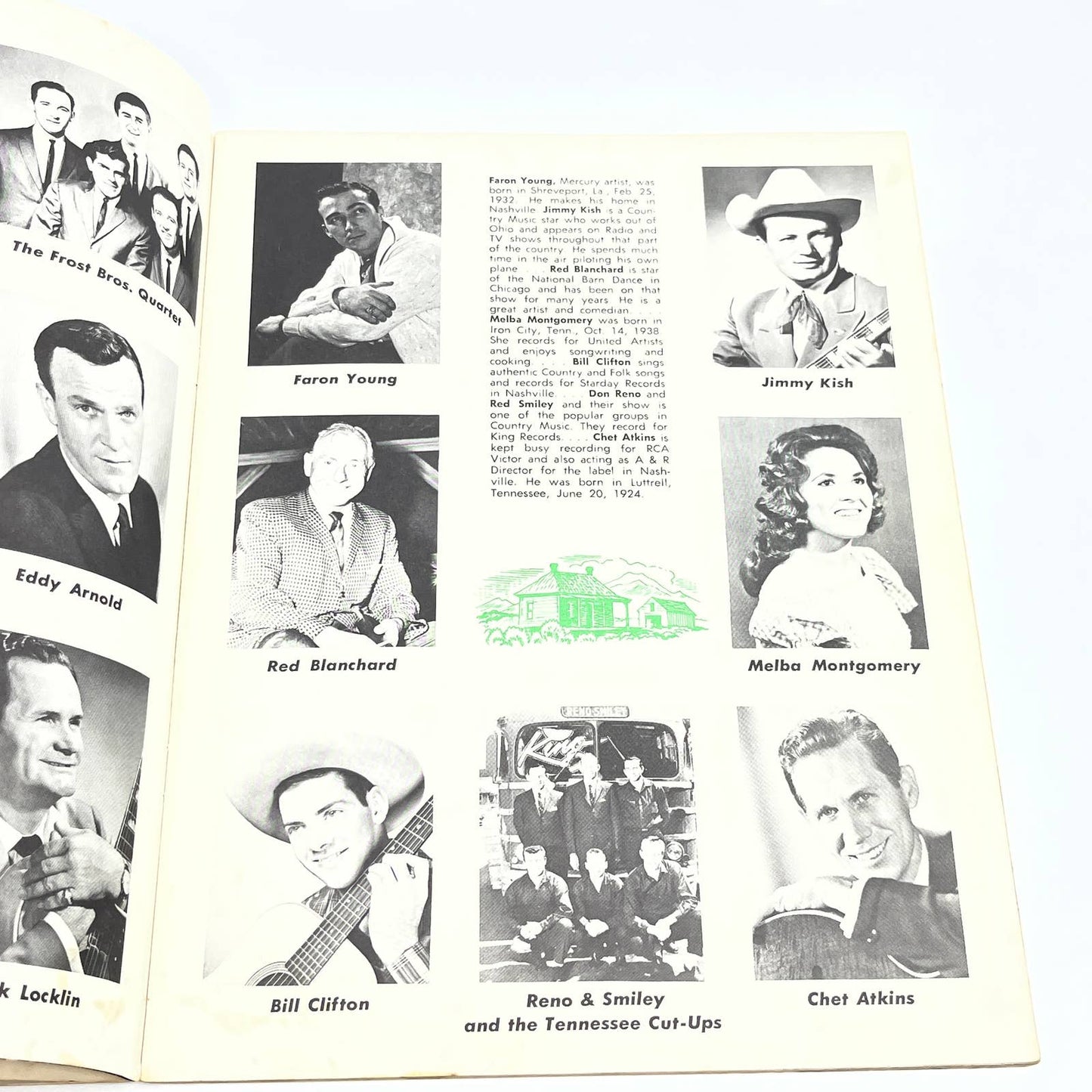 1950s Country Music Stars Promo Photo Book Grand Ole Oprey TG4