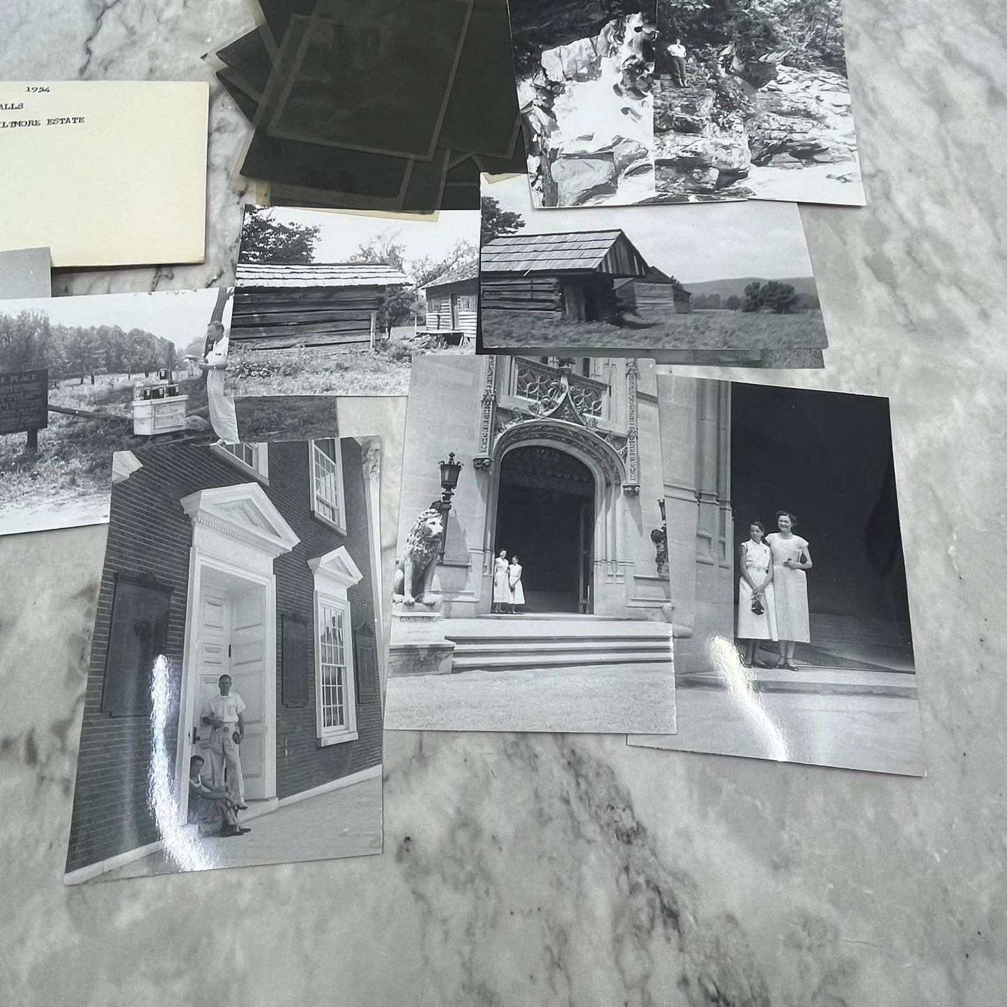 1954 Collection of Photos & Negatives NC Vacation Cades Cove Biltmore TJ9-PG3