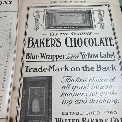 January 1911 The World To-Day Magazine No Cover Champ Clark British Parliment A2