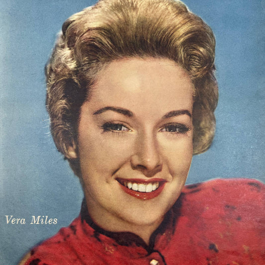 1960 VERA MILES Sunday New York News Coloroto Magazine Cover Only FL4