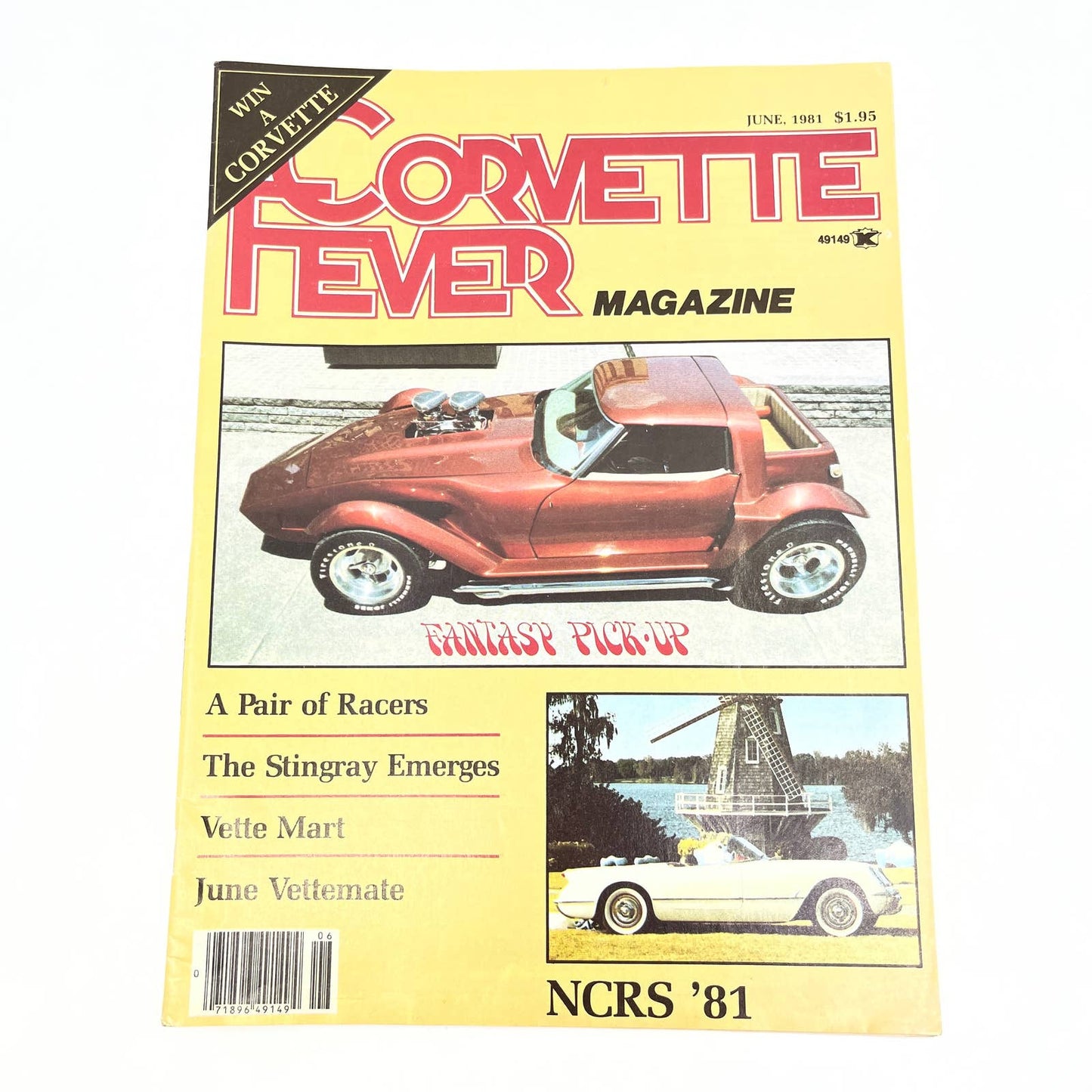 1981 May/June Corvette Fever Magazine The Stingray Emerges TG1