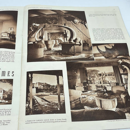 1940 Pictorial California and the Pacific Magazine Hotel Del Coronado TE8