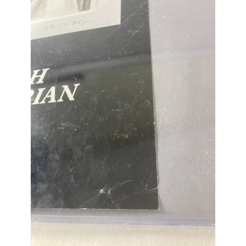 1980 Rudolph Khatchatrian Signed Sketch Portrait Print  RU1