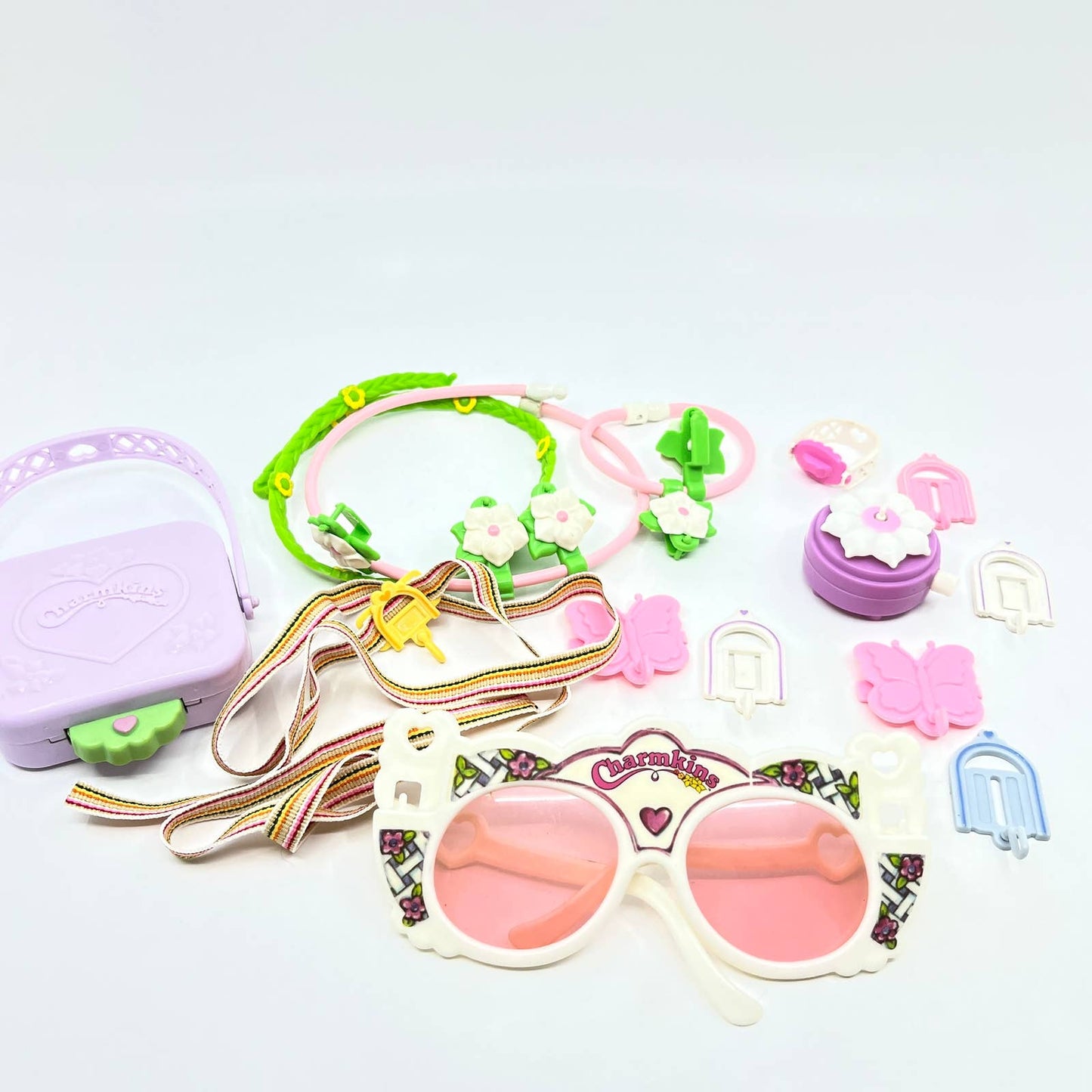 1983 Huge Lot of Hasbro Charmkins Accessories TG1