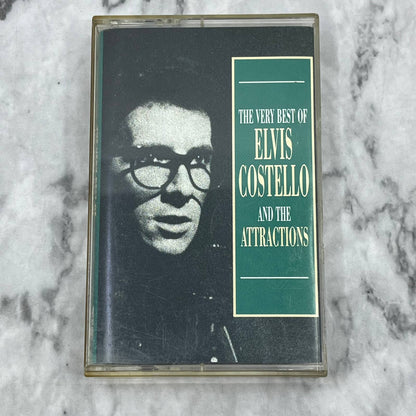 The Very Best Of Elvic Costello & The Attractions Cassette Tape TD9-55
