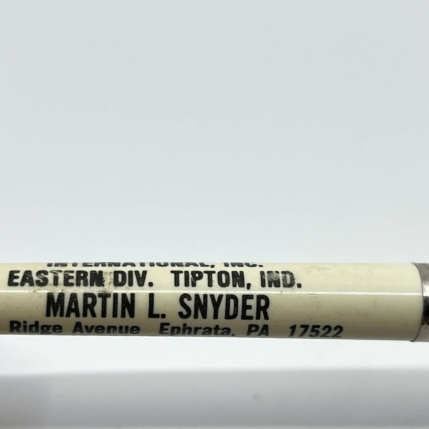 VTG Advertising Pen Pioneer Hi-Bred Martin L. Snyder Ephrata PA SC3