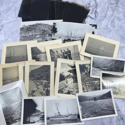 1920s Collection of Photos & Negatives of Catalina Island California TJ8