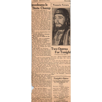1935 Mpls Newspaper Ad Donaldson's Department Store Silk Skin Girdle FL5-3