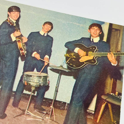 The Beatles Vintage Color Photo Postcard Scarborough England C12