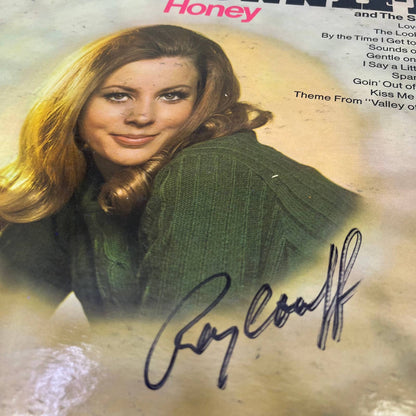 Ray Conniff and the Singers Honey Vinyl Record Autographed Authenticated TH3