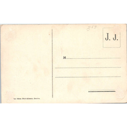 Grand Saint Bernard Dogs French c1910 Original Postcard TK1-27