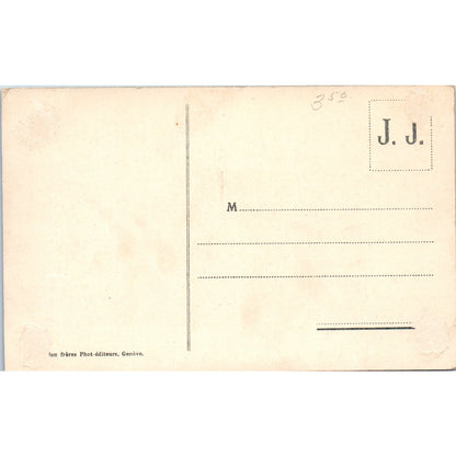Grand Saint Bernard Dogs French c1910 Original Postcard P1-12
