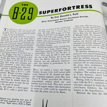 AIR FORCE Magazine July1944 B-29 Superfortress AAF OFFICIAL SERVICE JOURNAL BA3