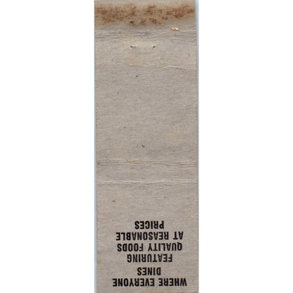 Johnny's Cafe Frank J. Kawa Omaha NE Vintage Advertising Matchbook Cover MM10-2