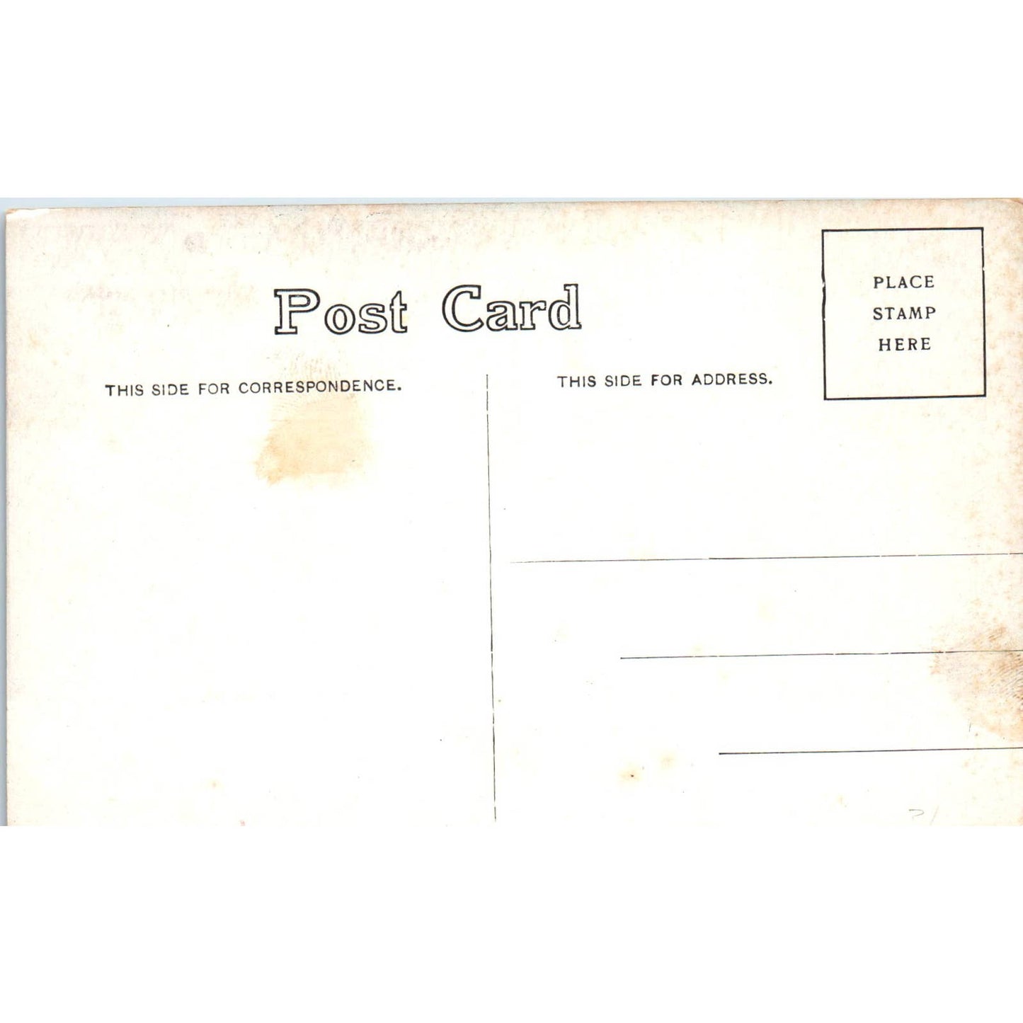 Antique Postcard Silver Lake Park Cuyahoga Falls Birds Eye View Ohio TD9