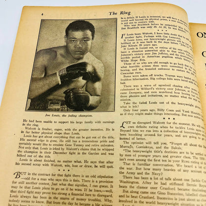 1948 May - The Ring Boxing Magazine – Ezzard Charles Cover TA5