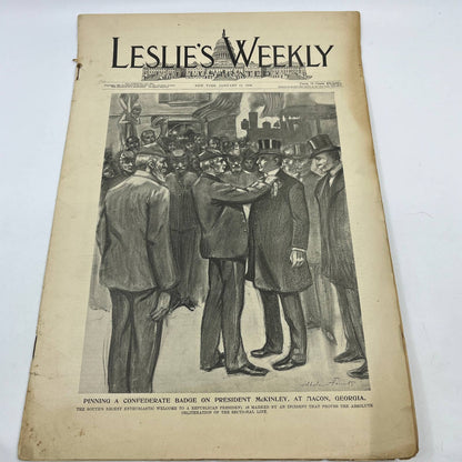 1899 Leslie's Weekly Illustrated Spanish American War Our Army in Cuba FL4