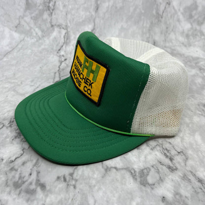 Frank Hamachek Machine Co Trucker Hat Cap Snap Back Mesh One Size HB1