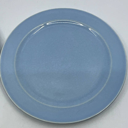 Vintage Lu-Ray Pastel Blue 7 1/4" Dessert Salad Plates T.S.&T. Set of 2 TI3