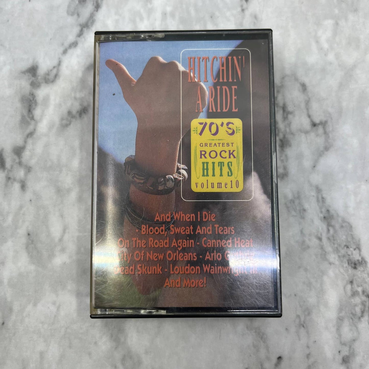 Various Artists : 70s Greatest Rock Hits: Hitchin A Ride Cassette Tape TD9-61