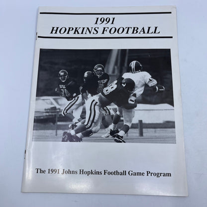 1991 Nov. 4 Johns Hopkins Football Program vs. Franklin & Marshall V39-1