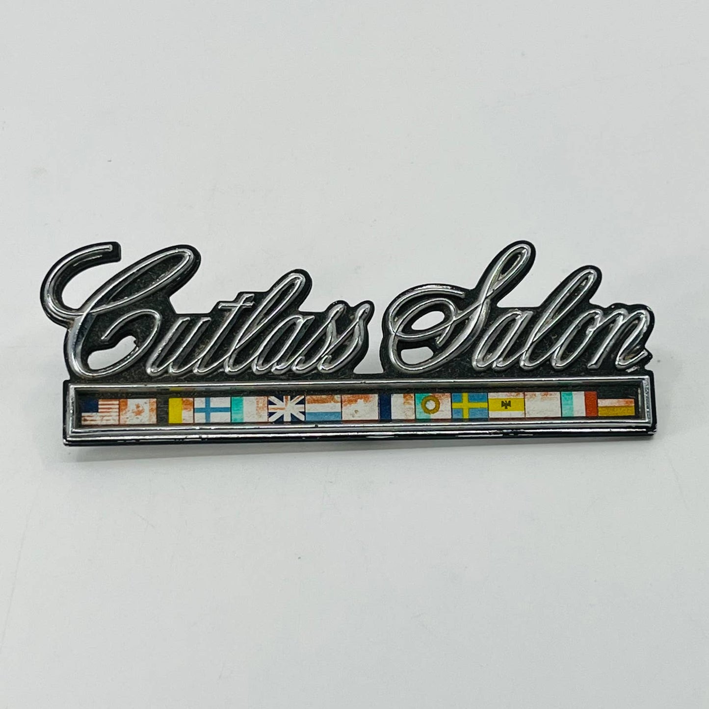 Oldsmobile OEM 1975 Cutlass Salon New Door Panel Side Emblem Badge 1716269 SB6