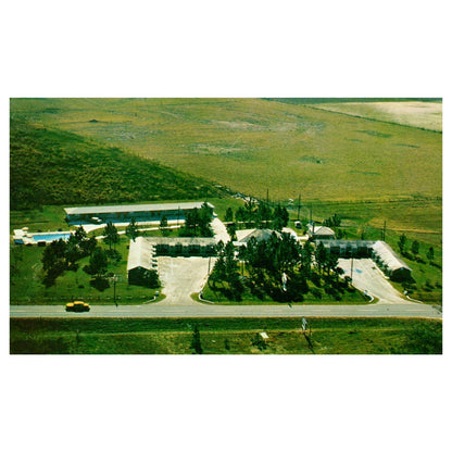 Vintage Postcard - Walker's Deluxe Motel Dothan Alabama AD9