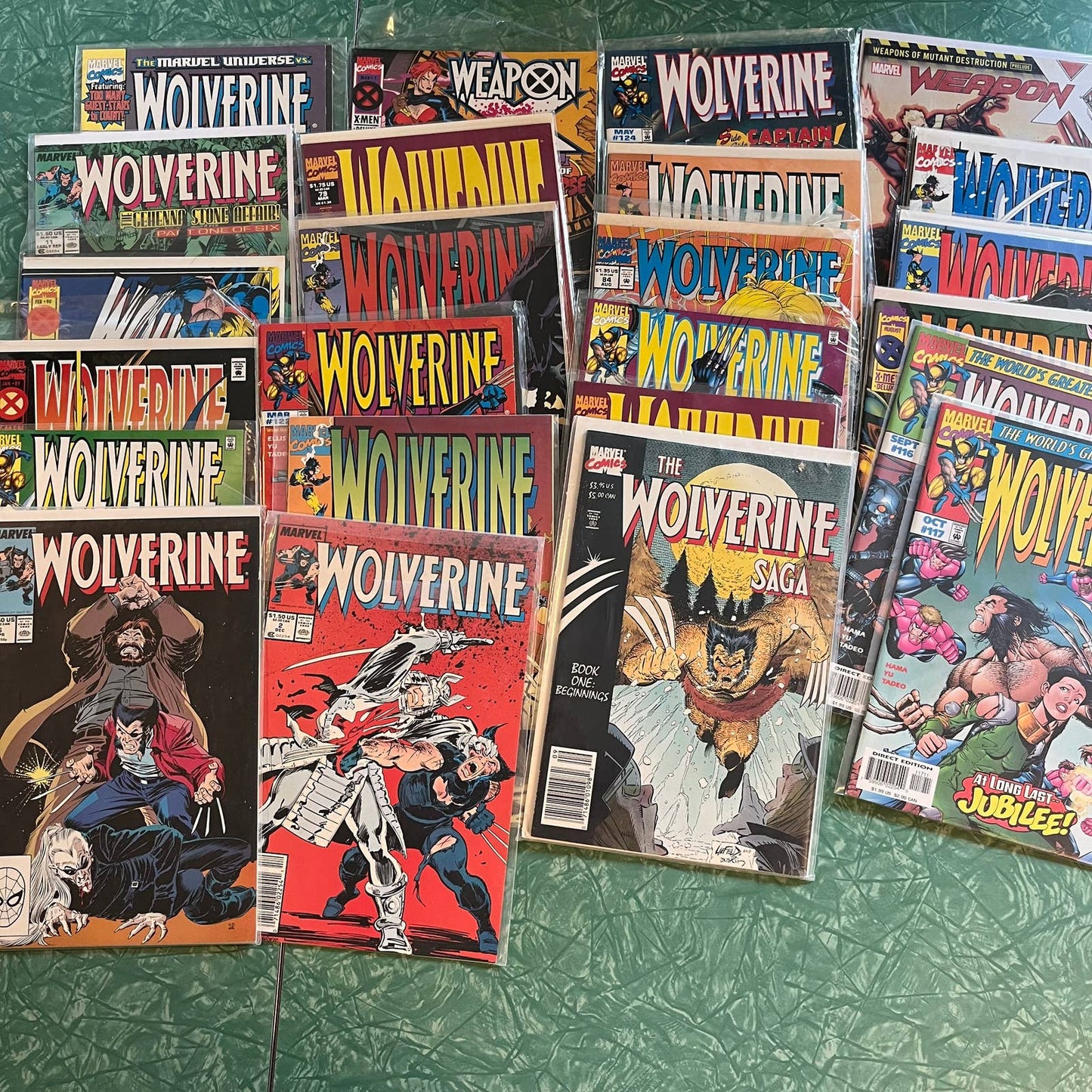 Huge Wolverine Collection Short Box Lot of Comic Books & 12 CGC Slabs