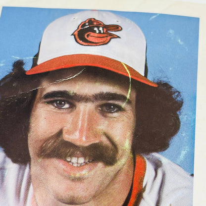 1983 Sammy Stewart Autographed Baltimore Orioles Head Shot Postcard SC1