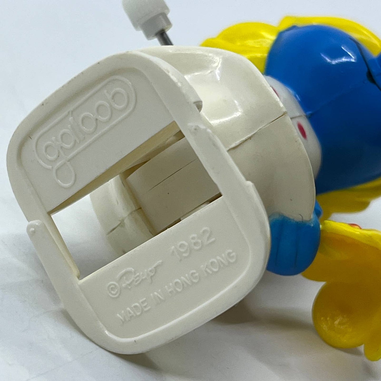 1982 Smurfette Smurf Wind Up Toy Vintage Peyo Galoob Hong Kong WORKS SE2