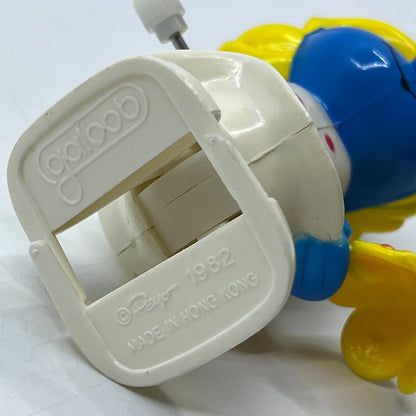 1982 Smurfette Smurf Wind Up Toy Vintage Peyo Galoob Hong Kong WORKS SE2