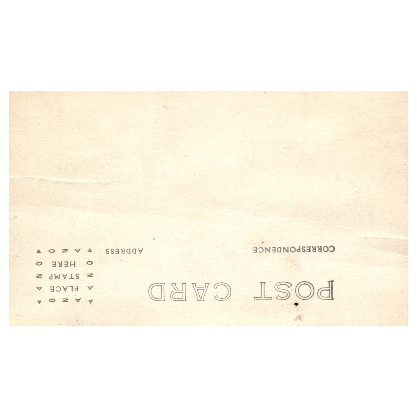 WWI Battleship Scene - USS America 1918 - Original Postcard RPPC TJ8-4