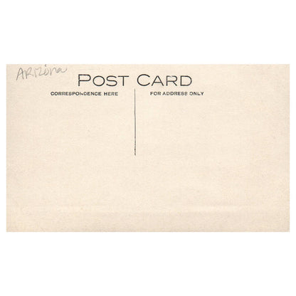 Agassiz Peak - Mountain in Arizona - Original Postcard RPPC TJ8-4