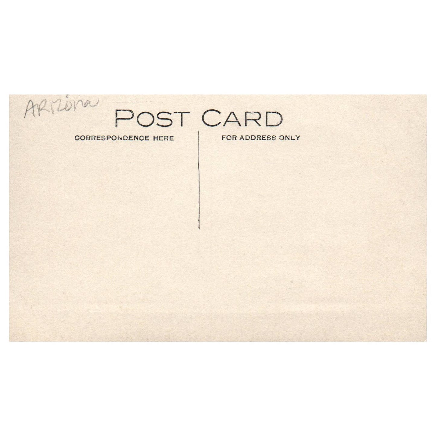 Agassiz Peak - Mountain in Arizona - Original Postcard RPPC TJ8-4