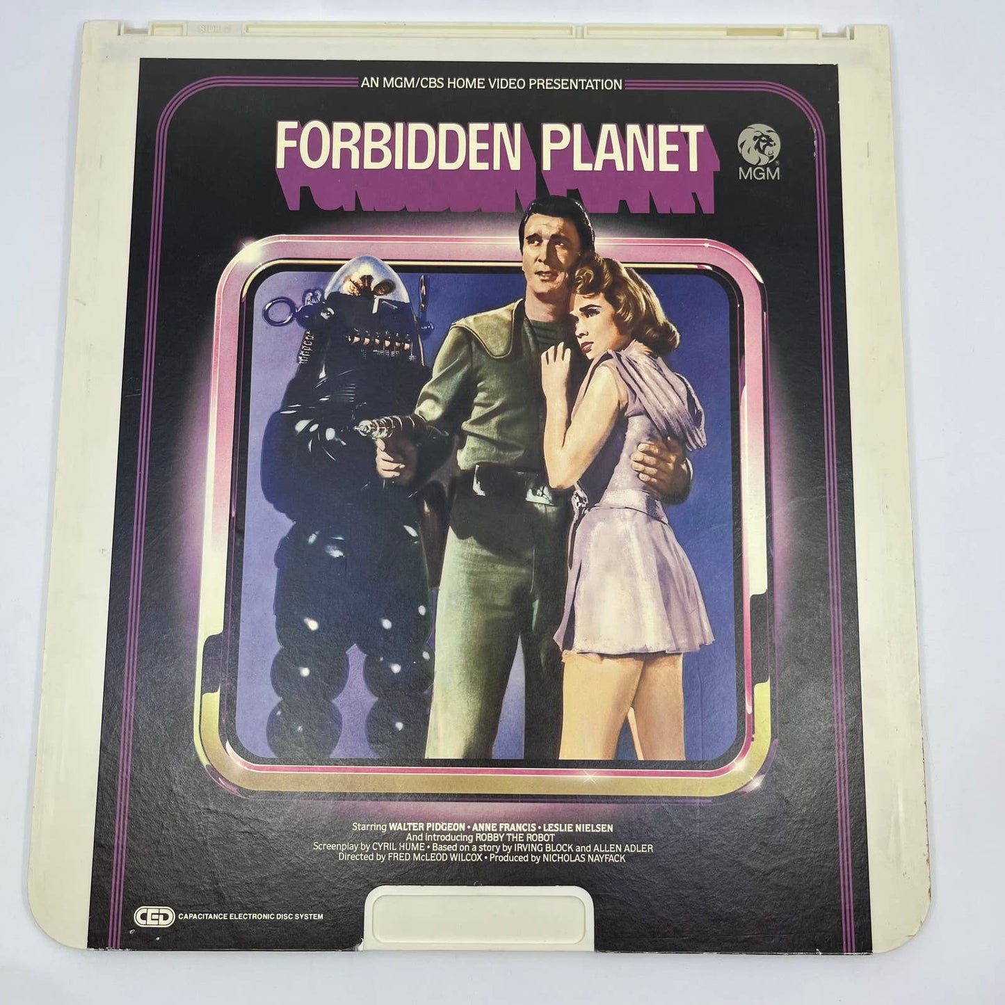 Forbidden Planet MGM RCA SelectaVision - CED VideoDisc TG5