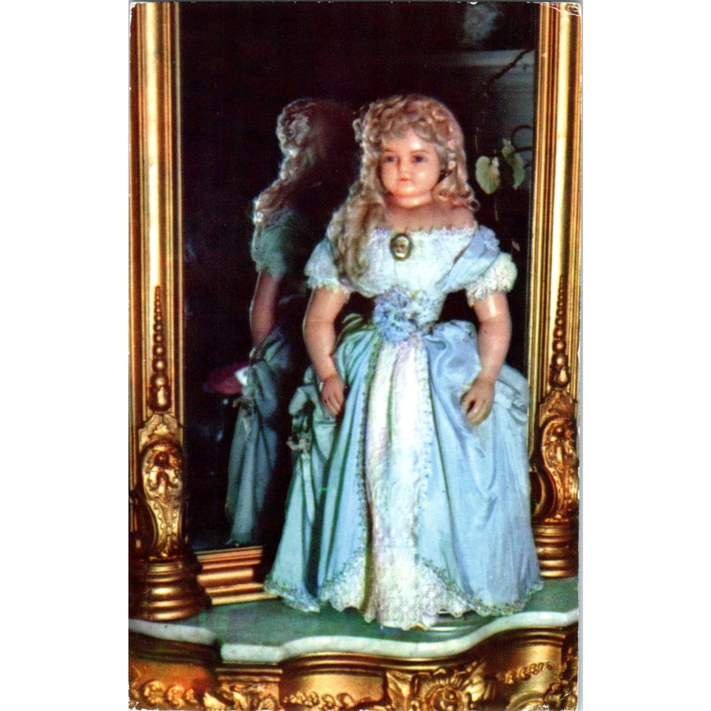 McCully House Doll Museum Lila E. Stone Jacksonville OR Original Postcard PB7