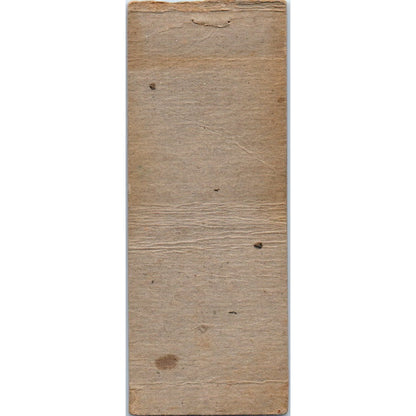 Fidelity Building Charles S. Alves Kansas City MO Advertising Matchbook MM9-4